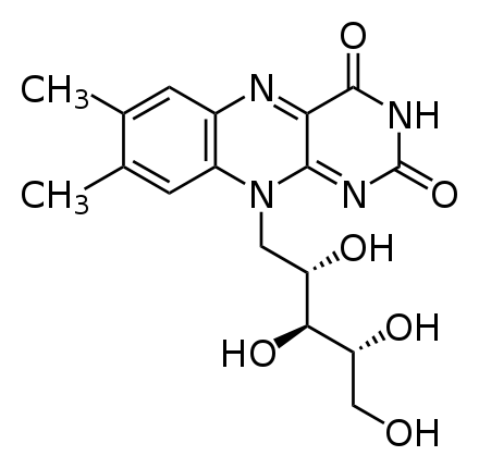 Riboflavin Stucture